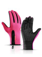 Winter Gloves, Waterproof Sports Gloves With Fleece