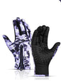 Winter Gloves, Waterproof Sports Gloves With Fleece